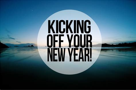 kick off the year